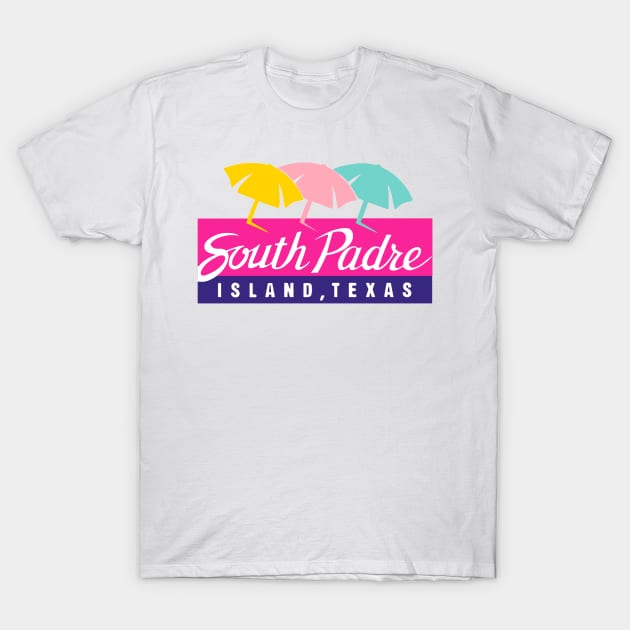 South Padre Island Flag T-Shirt by zsonn